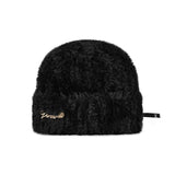 VARZAR Safety Pin Fur Beanie / Black