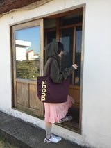 YWD TWILL ECO BAG-PURPLE