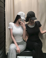 [MADE] オールインワン ホールレイヤー半袖Tシャツ