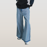 RELABEL 23AW Deconstructed Side Seam Patchwork Jeans