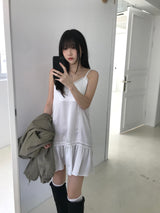 Rien Satin Mini Dress (2 colors)