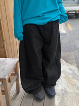 Anji Cotton Wide Pants