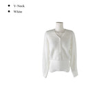 Doobie Soft Fur Button Long Sleeve Cardigan