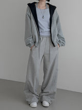 (Unisex) Duty Reversible Nylon Hood Zip-Up