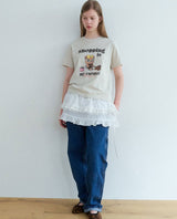 ショッピングベアTシャツ 2color
