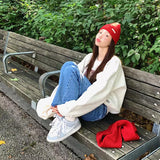 ストリートワイドデニムパンツ