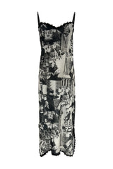 BOHEMIAN ONE-PIECE / BLACK