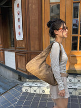 mush bag (brown)