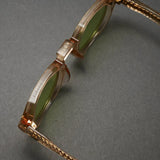 Vatic Vintage Optical Soto Champagne 8mm 厚みのあるカットフィルムレンズ 浅緑