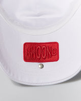 Mwoong Piercing Ballcap(WHITE)