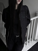 [unisex] バインオイルレザージャケット