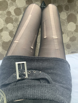Gant Belt Knit Skirt (dark gray)