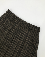YWD PLAID PLEATS SKIRT (3color)