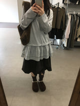 Frill Long Sleeve (3color)