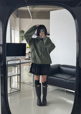 HIGH NECK WIND JUMPER
