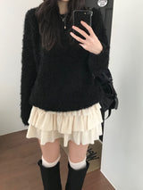 マーガレットボートネックニット (2 colors)