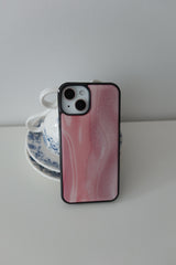 Half pink epoxy case