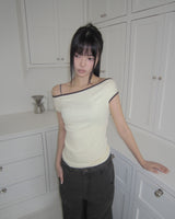 Leme Off-Shoulder Sleeveless Top