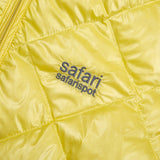  1/2 REVERSIBLE TWO COLOR LIGHT DOWN JACKET (GRAY/YELLOW)