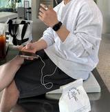 ルック ウィバード スーピマ ピグメント バミューダ ピンタック ショーツ