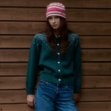 Nordic knit Cardigan_Green