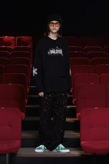 SNOW LOGO LSV T SHIRT / BLACK