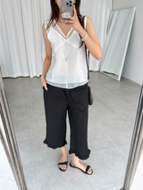 powdery layered blouse (4color)