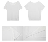 three-piece T-shirt sleeveless skirt set (3 SET)