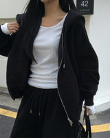 [BELLIDE MADE] Cookie, stripe finger hole T-shirt