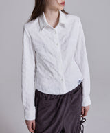 フラワーシャツ IN WHITE