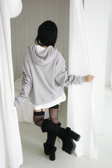 DOLL WAFFLE ZIP UP