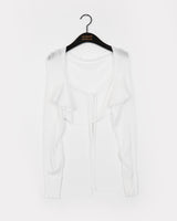 Racine Summer Ribbon String Shawl Bolero Cardigan