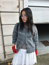 Multiple Stripe Cardigan (2color)