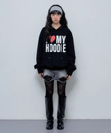 I LOVE MY HOODIE (BLACK)_F24ZB059