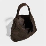 Autumn Winter Faux Leather Soft Tote Shoulder Bag