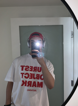 Look Number Purest Lettering Print Overfit Short Sleeve
