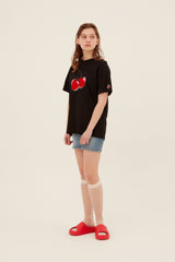 ビッグチェリーTシャツ [BLACK]