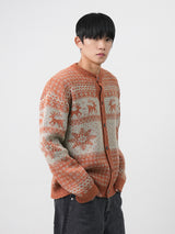 Cowichan round cardigan 3color