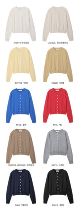 Women's Daily Washable Cardigan 10COLOR