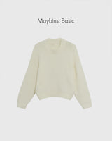 【MADE】Over size Alpaca knit