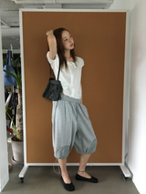 French puff blouse (3color)