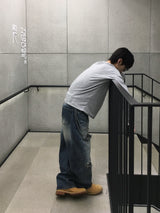 ゼイデストロイウォッシュドデニムパンツ