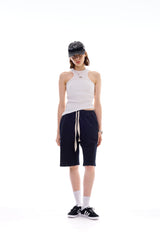UNBALANCE SLEEVELESS TOP / WHITE