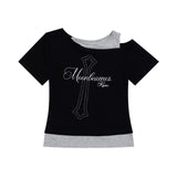 Erin Cut-Out Layered T-shirt
