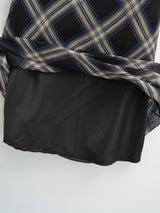Prepy Midi Flared Skirt