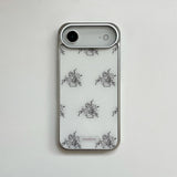 [MADE] Vintage Flower Case _ Glass Bumper Case