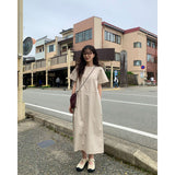 Nelu Stitch Long Dress