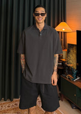 [ virstyle original ] INKKI Coolmax Oversized Collar T 3COLOR