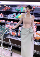 Loving Cloud V-neck Knitwear