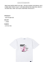 CUTE CAT MOON T-SHIRT
